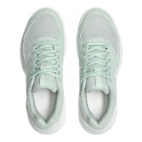 Asics Gel Dedicate 8 Clay Lichen Green White Women''s Sneakers