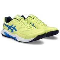 Zapatillas Asics Gel Dedicate 8 Padel Amarillo Azul