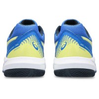 Sapatos Asics Gel Dedicar 8 Padel Azul Amarelo