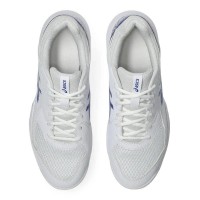 Baskets de Padel Asics Gel Dedicate 8 Blanc Bleu Cobalt