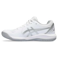 Sneakers Asics Gel Dedicate 8 Padel Bianco Grigio Donna