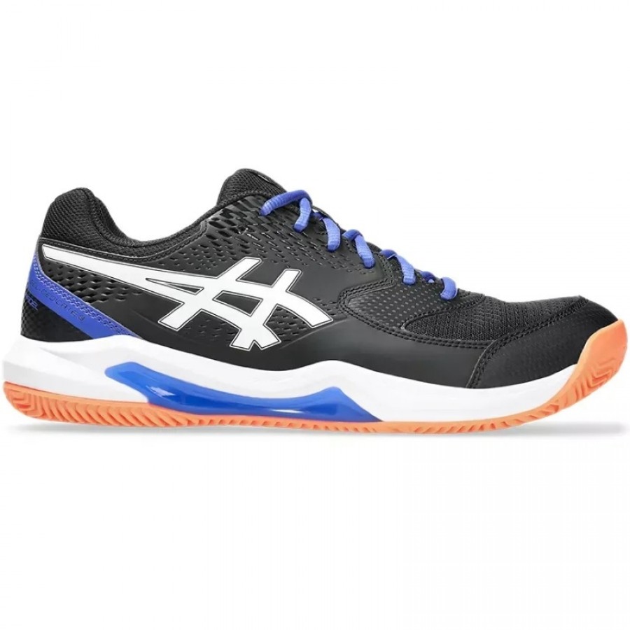 Tênis Asics Gel Dedicate 8 Padel Branco Preto Azul