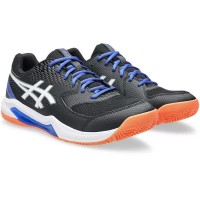 Tênis Asics Gel Dedicate 8 Padel Branco Preto Azul