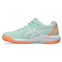 Zapatillas Asics Gel Dedicate 8 Padel GS Menta Blanco Junior