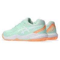 Asics Gel Dedicar 8 Padel GS Mint Sapatos Junior Branco