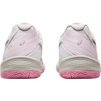 Zapatillas Asics Gel Game 9 Padel Blanco Gris Pizarra Mujer