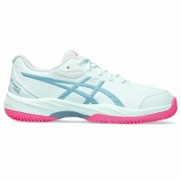 Sneakers Asics Gel Gioco Padel 9 Menta Grigio Blu Junior