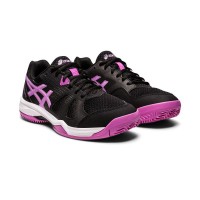 Zapatillas Asics Gel Padel Pro 5 Negro Lavanda Mujer