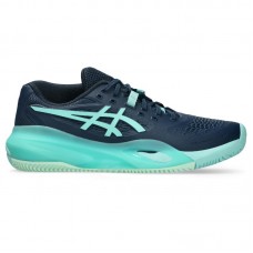 Scarpe da ginnastica Asics Gel Resolution X Clay Blu Scuro alla Menta