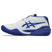 Zapatillas Asics Gel Resolution X Clay Blanco Azul Cobalto