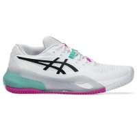 Asics Gel Resolution X Clay White Aurora Green Sneakers
