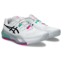 Asics Gel Resolution X Clay White Aurora Green Sneakers