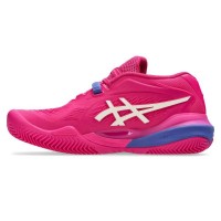 Baskets Femme Asics Gel Resolution X Clay Bright Pink Cream