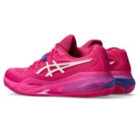 Baskets Femme Asics Gel Resolution X Clay Bright Pink Cream