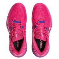 Baskets Femme Asics Gel Resolution X Clay Bright Pink Cream