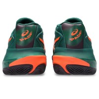 Zapatillas Asics Gel Resolution X Padel Verde Naranja