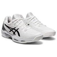 Baskets Asics Solution Speed FF 2 Blanc Noir Femmes