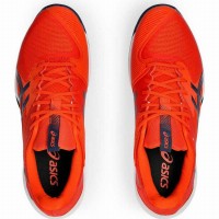 Zapatillas Asics Solution Speed FF 3 Clay Naranja Azul Marino