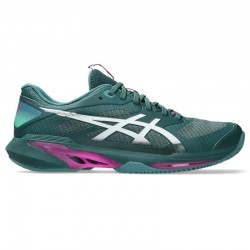 Tênis Asics Solution Speed FF 4 Clay Azul Escuro Branco