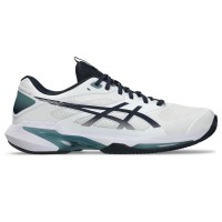 Zapatillas Asics Solution Speed FF 4 Clay Blanco Azul Oscuro
