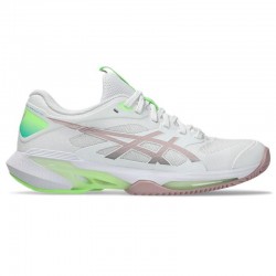 Asics Solution Speed FF 4 Clay White Morganite Pink Women''''s Sneakers
