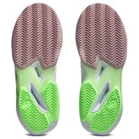 Zapatillas Asics Solution Speed FF 4 Clay Blanco Rosa Morganita Mujer