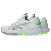Zapatillas Asics Solution Speed FF 4 Clay Blanco Rosa Morganita Mujer