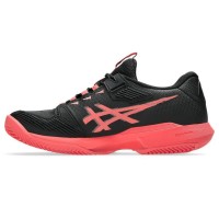 Asics Solution Speed FF 4 Clay Black Red Women''s Sneakers