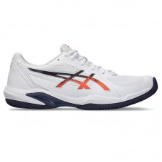 Sneakers Asics Solution Swift FF 2 Clay Bianco Blu Arancio