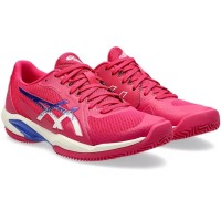 Baskets Femme Asics Solution Swift FF 2 CLAY PINK Cobalt BLUE