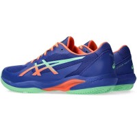 Asics Tênis Solution Swift FF 2 Padel Azul Cobalto Verde
