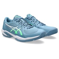 Asics Solution Swift FF 2 Padel Bleu-Vert Baskets