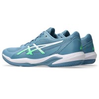 Asics Solution Swift FF 2 Padel Bleu-Vert Baskets