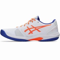 Baskets Asics Solution Swift FF 2 Padel Blanc Cobalt