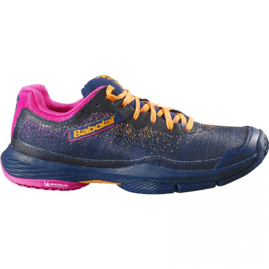 Babolat Jet Ritma Navy Blue Fuchsia Tênis Feminino