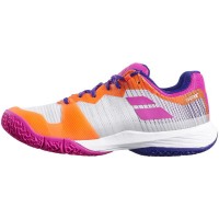 Chaussures Babolat Jet Ritma Gris Rose Femme