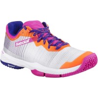 Pantofole Babolat Jet Ritma Grigio Rosa Donna