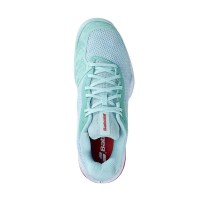 Sneakers Babolat Jet Tere Clay White Mint Donna