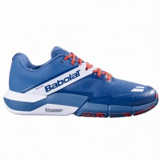 Zapatillas Babolat Movea 2 Azul Petroleo Rojo