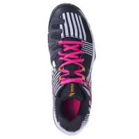 Baskets Babolat Sensa Blanc Noir Fuchsia Femme