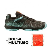Babolat Sensa Black Turquoise Women Shoes