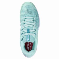 Zapatillas Babolat Sensa Verde Pastel Mujer