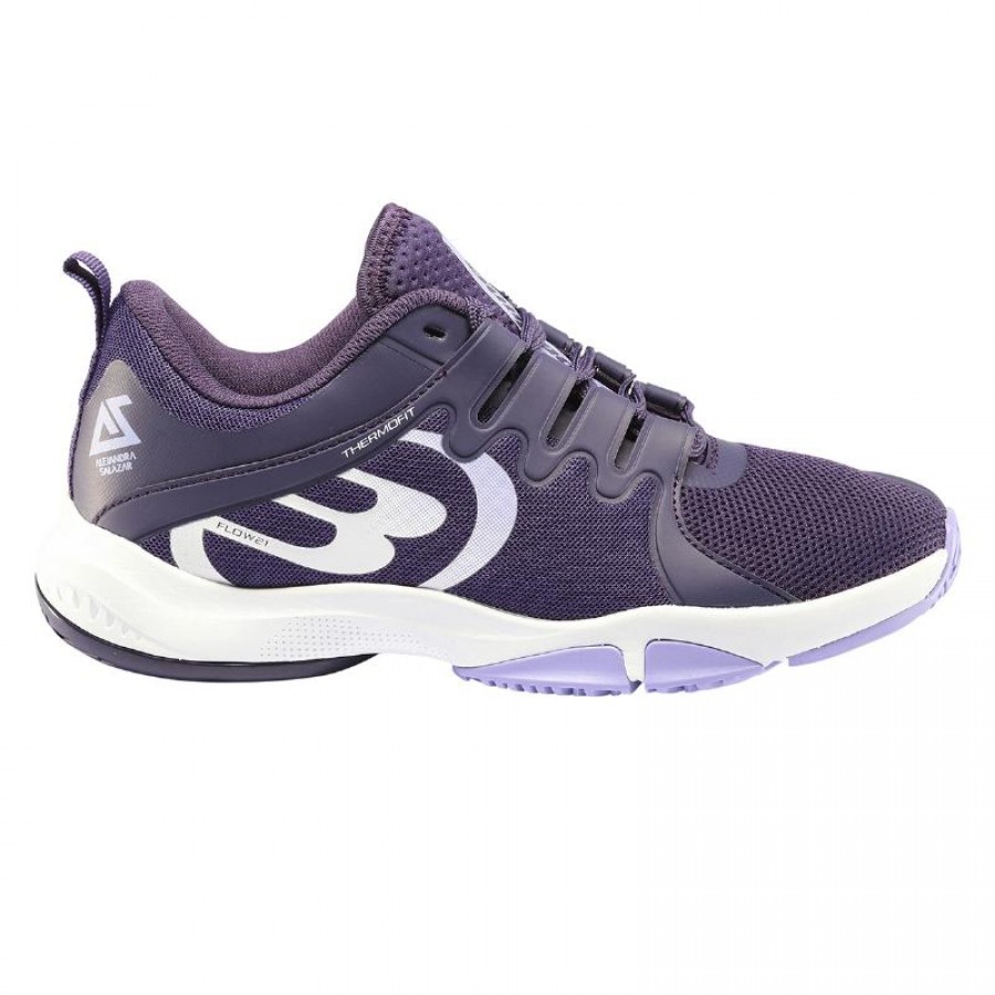 Bullpadel Ale Salazar Flow Hybrid Fly 21 Purple Shoes - Barata Oferta Outlet