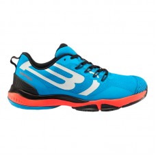 Bullpadel Fede Chingotto Vertex Hybrid Fly 22I Royal Blue Red Shoes