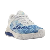 Baskets Femme Bullpadel Ionic 24I Blanc Bleu Ciel