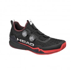 Head Endure Pro BOA Clay Black Red Sneakers