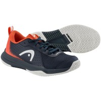 Head Sprint Court 4.0 Blu Scuro Rosso Junior Sneakers