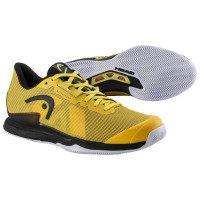 Chaussures Head Sprint Pro 3.5 Clay Banana Noir