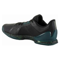 Head Sprint Pro 3.5 SF Argila Floresta Negra Sapatos Verdes