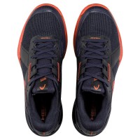 Sneakers Head Sprint Pro 4.0 TERRE BATTUE Bleu Foncé Rouge